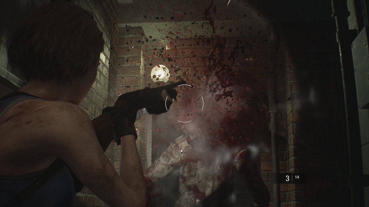 sebarsch's tweet image. Perfection. #RE3RemakeDemo #RE3 #VGPunite #PS4share