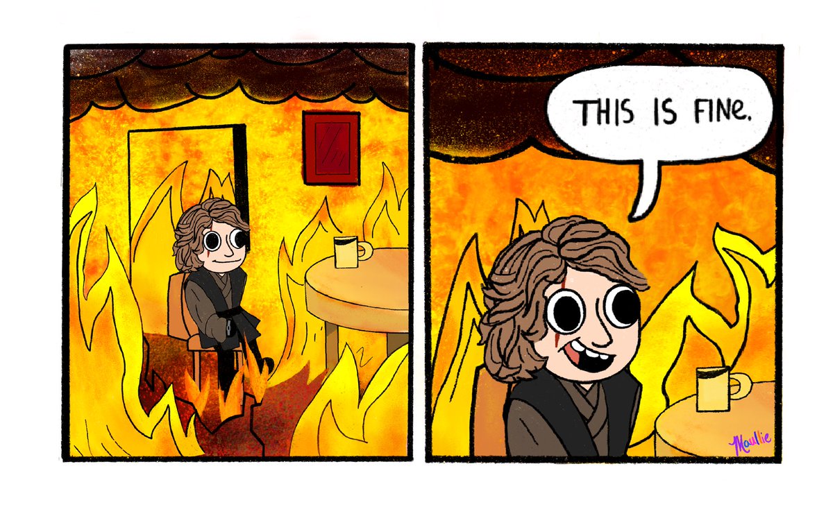 DarthMaullie's tweet photo. Meanwhile, on Mustafar— https://t.co/LaT68DjU6l
