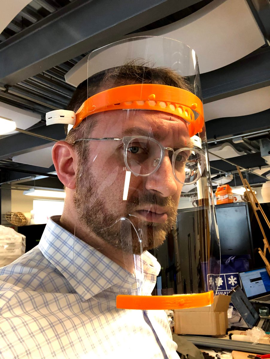 gperl's tweet image. We're producing face shields for local health workers in @KoheletYeshiva's #FabLab.  Read about it here: facebook.com/gil.perl/posts…

#Covid19