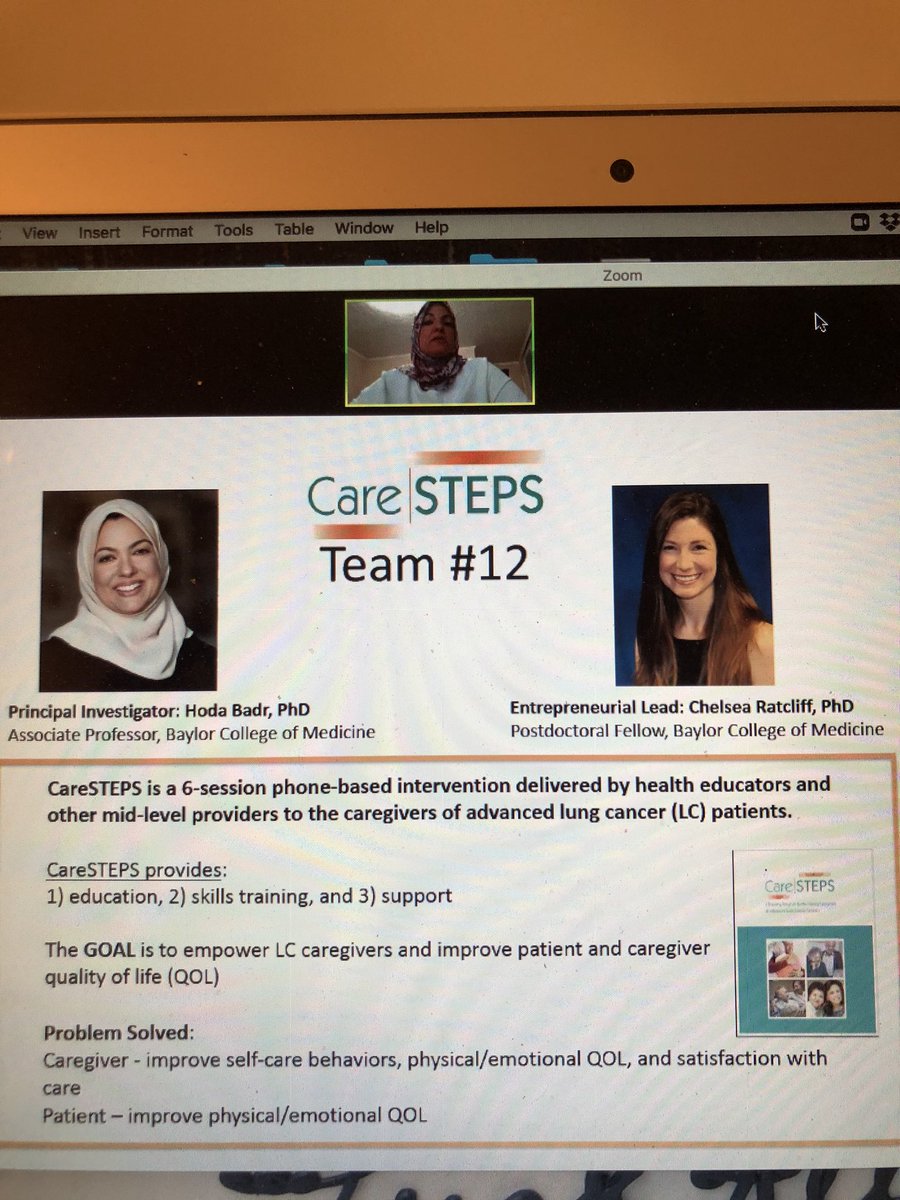 ARosen380's tweet photo. Listening to real life SPRINT @theNCI program participant @HodaBadrLab from my institution @bcmhouston on how the program has benefited her! @ASPrevOnc #ASPOWeek https://t.co/Oe85QUQlem