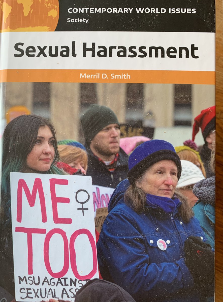 merril_mds's tweet image. Copies of my latest book, Sexual Harassment, just arrived! The Cats aren't sure what to make of it, though the box is interesting.
#sexualharassment  #referencebooks #ABC_CLIO #writerswithcats