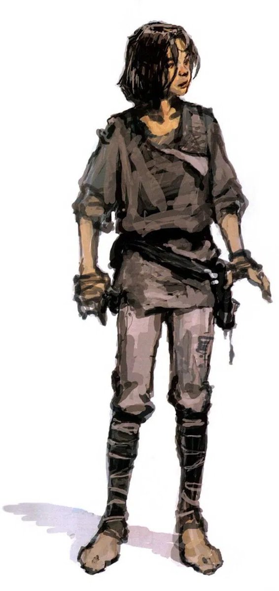 The part most people easily identify, his childhood in Kashyyyk and his helping Yoda during the Clone Wars, comes from a discarded concept for Revenge of the Sith. We have concept art and everything!