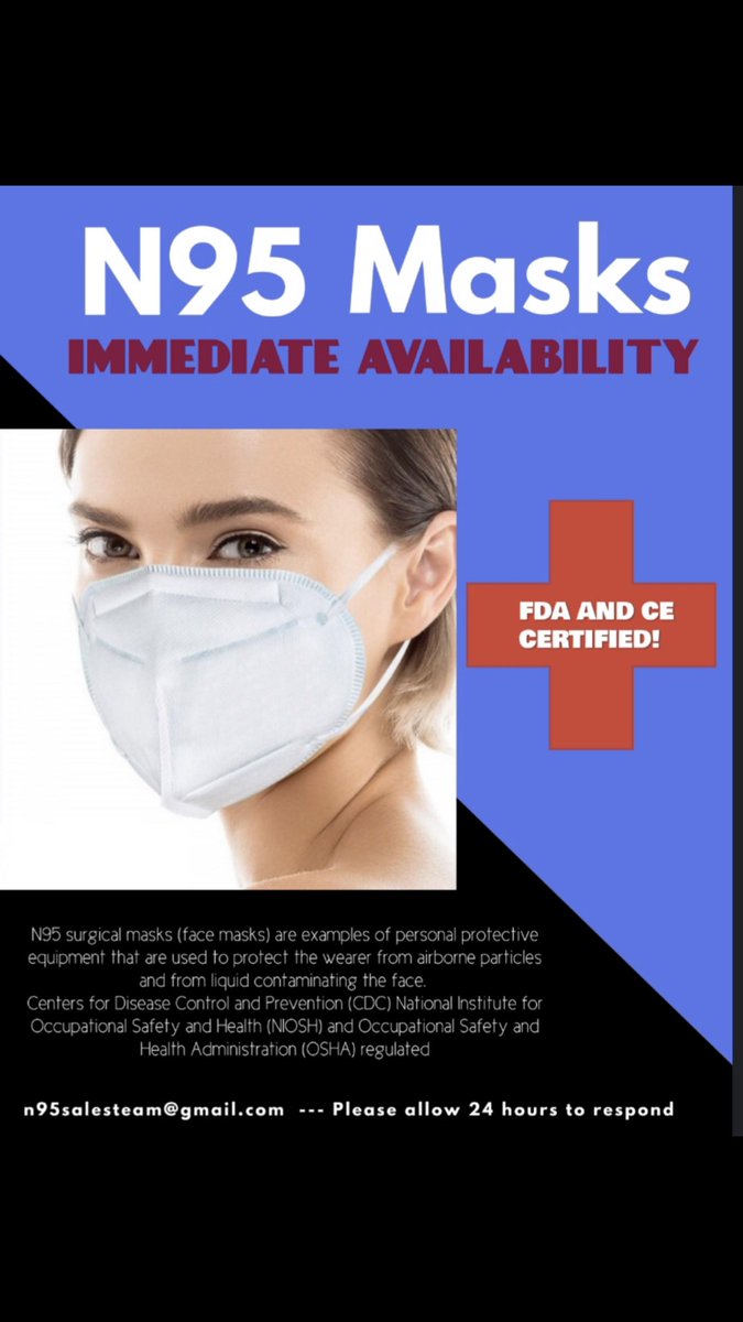 N95 Masks tweet media