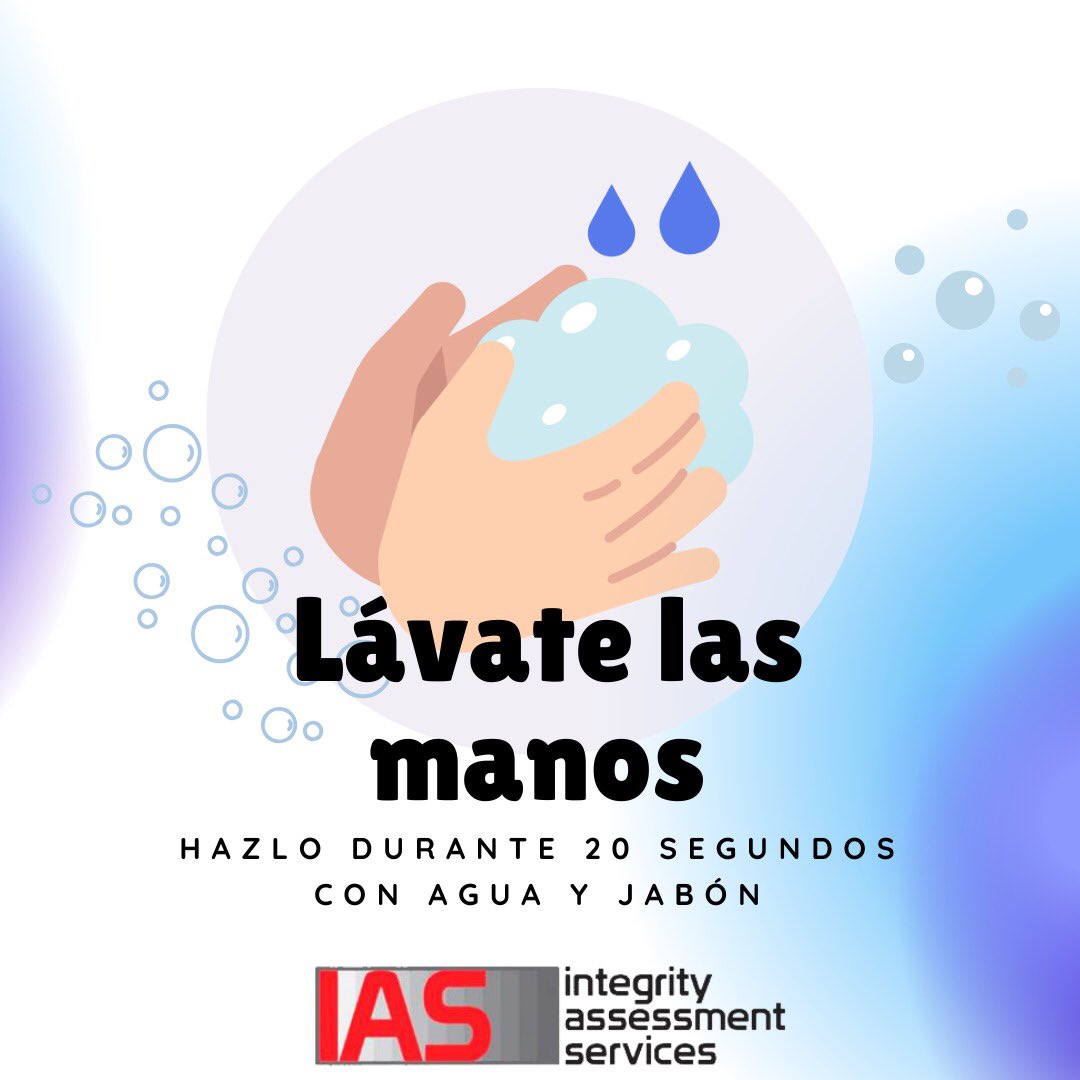 IAS_Services's tweet photo. La salud y bienestar de ntros colaboradores, clientes y proveedores son prioridad.Para salvaguardar la comunidad y negocio,estamos tomando estos consejos para la propagación del #COVID2019 El autocuidado es la clave para evitar contagio 😷#coronavirus #cuarentena #Quarantine https://t.co/MFTjHIxkSv