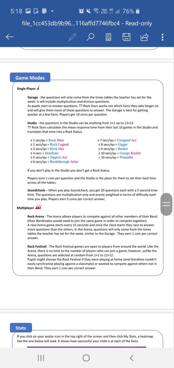 ComputingDMN's tweet photo. Some parents have been struggling to access TTRockStars. This is the parent guide to help you out. If you need help with any other online resources, I'll do my best to help😁 Stay safe and make sure you wash your hands/ wipe the device before the next child has a go! @dixonsmnp https://t.co/bfBMbxYdcK