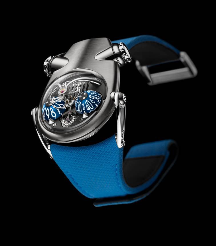 Just released: the HM10 ‘Bulldog’. Get the full story - including the secret of its power reserve indicator, a set of oversized mechanical jaws - at mbandf.com