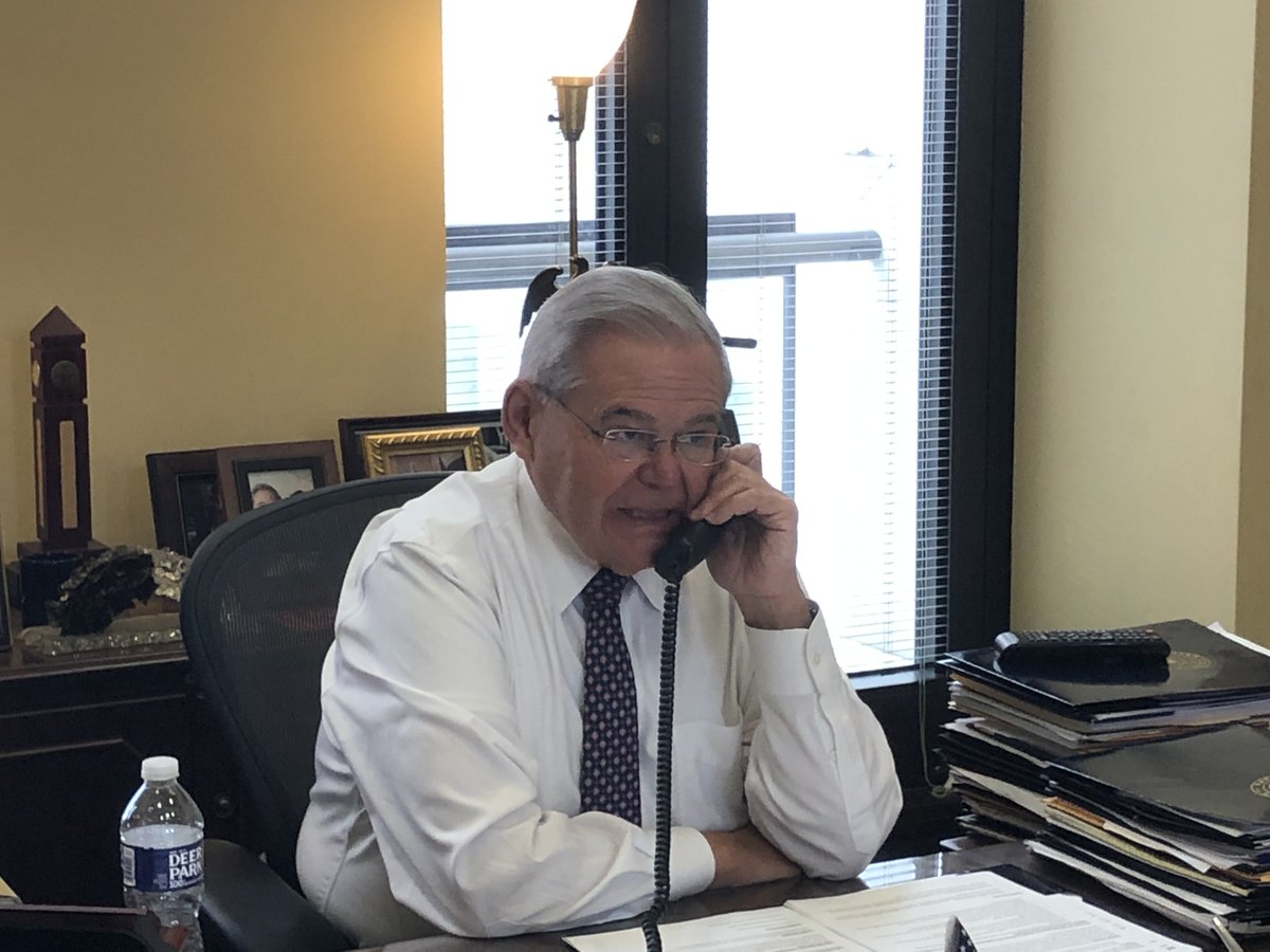 Senator Bob Menendez tweet media