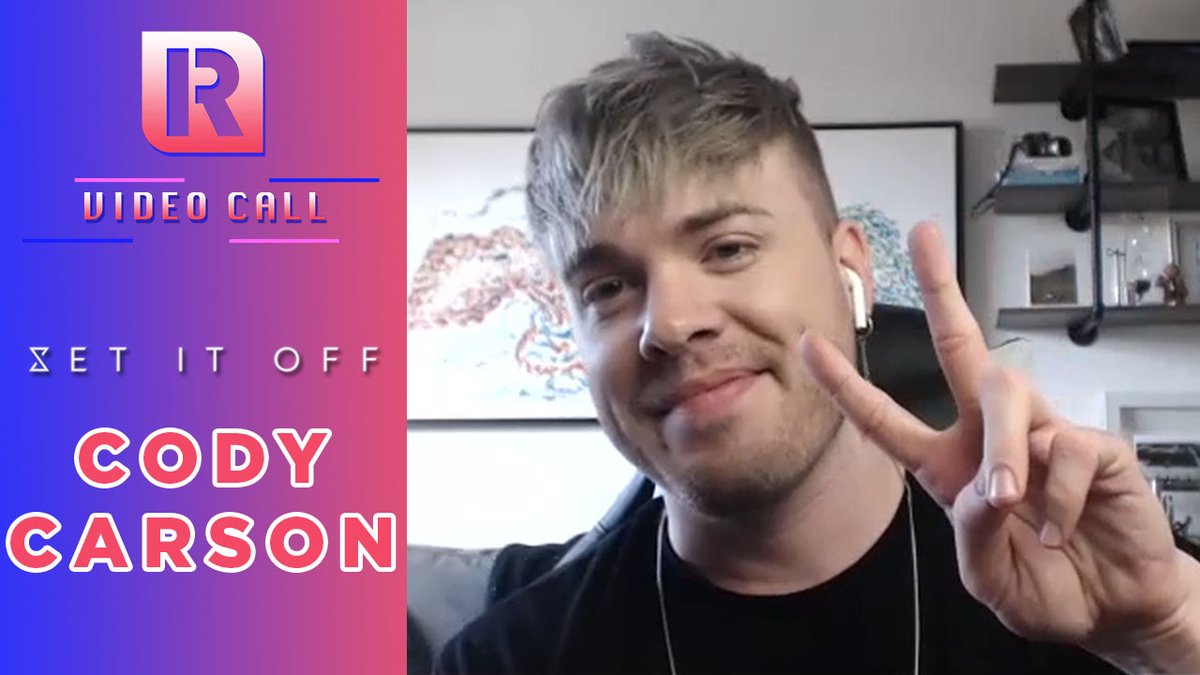 Rock Sound (@rocksound) on Twitter photo In the first of our Video Call chats, <a href="/SetItOff/">Set It Off</a> frontman <a href="/CodySIO/">💖 Cody Carson 💖</a> talks us through the band's incredible live shows, new music and more. Watch the full interview right here: youtube.com/watch?v=hN0ETq… In the first of our Video Call chats, <a href="/SetItOff/">Set It Off</a> frontman <a href="/CodySIO/">💖 Cody Carson 💖</a> talks us through the band's incredible live shows, new music and more. Watch the full interview right here: youtube.com/watch?v=hN0ETq…