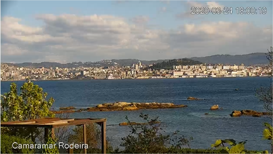 Webcam en Playa de #Rodeira, #CangasdoMorrazo. 
gracias a casa Rural La Garita casalagarita.com y  kitegaicia.com
Disfrútala en camaramar.com/spots/rodeira
#playaderodeira
#pontevedra #vigo #riadevigo #illascies #webcam #camaramar #kitesurf #windsurf #beach #turismo