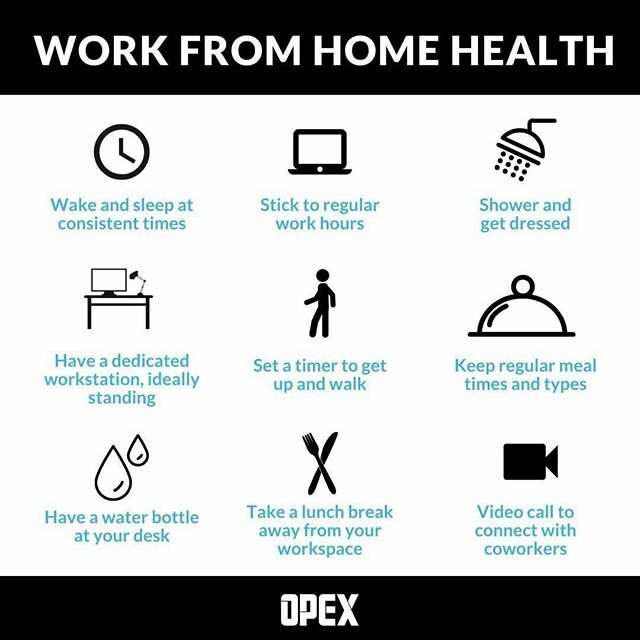 Repost: <a href="/opexfitness/">OPEX Fitness</a> 
For all those working from home! Normalize as much as you can to stay productive as possible!
#mettle #mettlefitness #bronzeville #southsidechicago #crossfit #opex #family #community #staysafe ift.tt/2UBWFcT