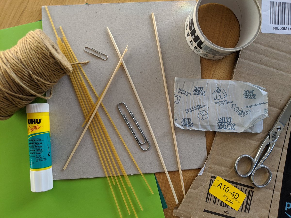Year 10s ... are you ready (guess you're too young for Gladiators). Anyway, assemble what you can for tomorrow! (Make sure you ask before you take, I was allowed 7 sticks of spaghetti)