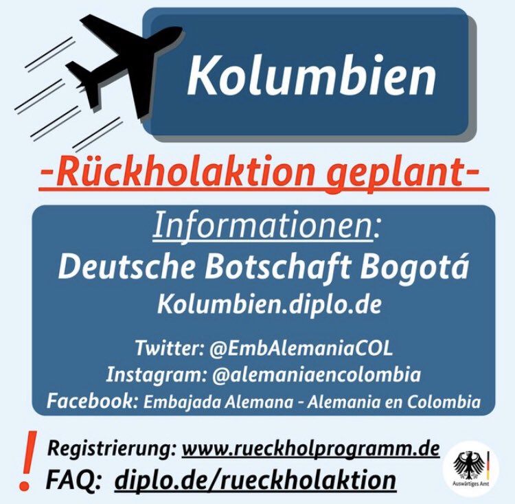 Alemania en Colombia tweet media