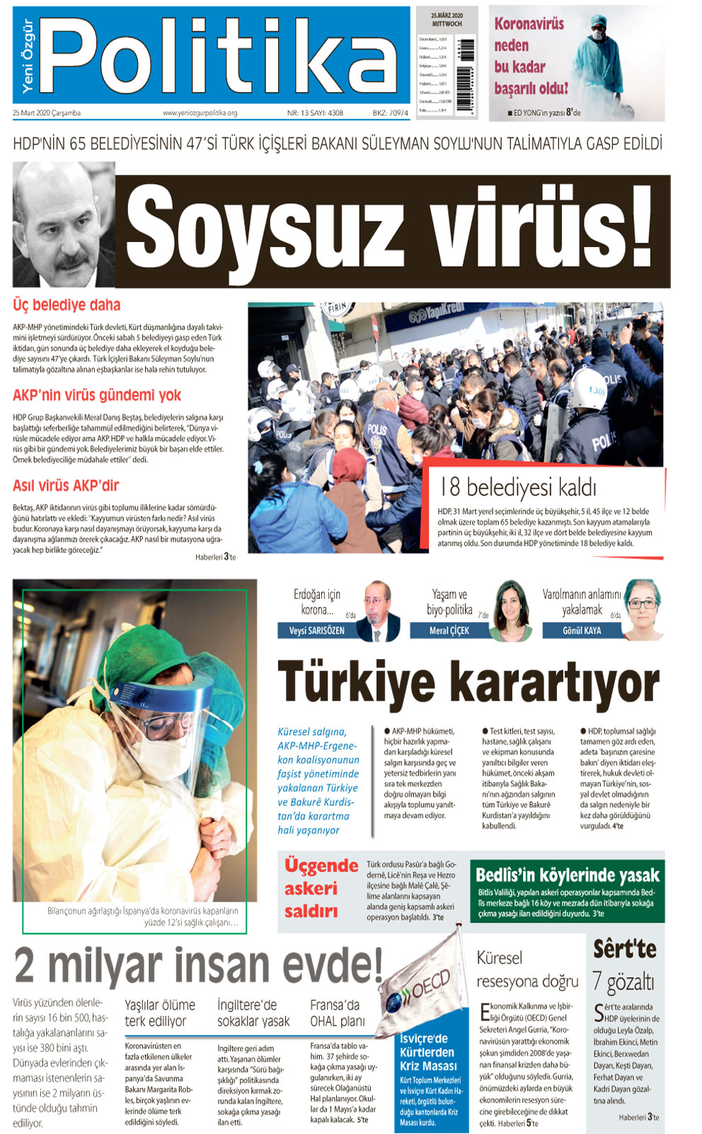 Yeni Özgür Politika on Twitter