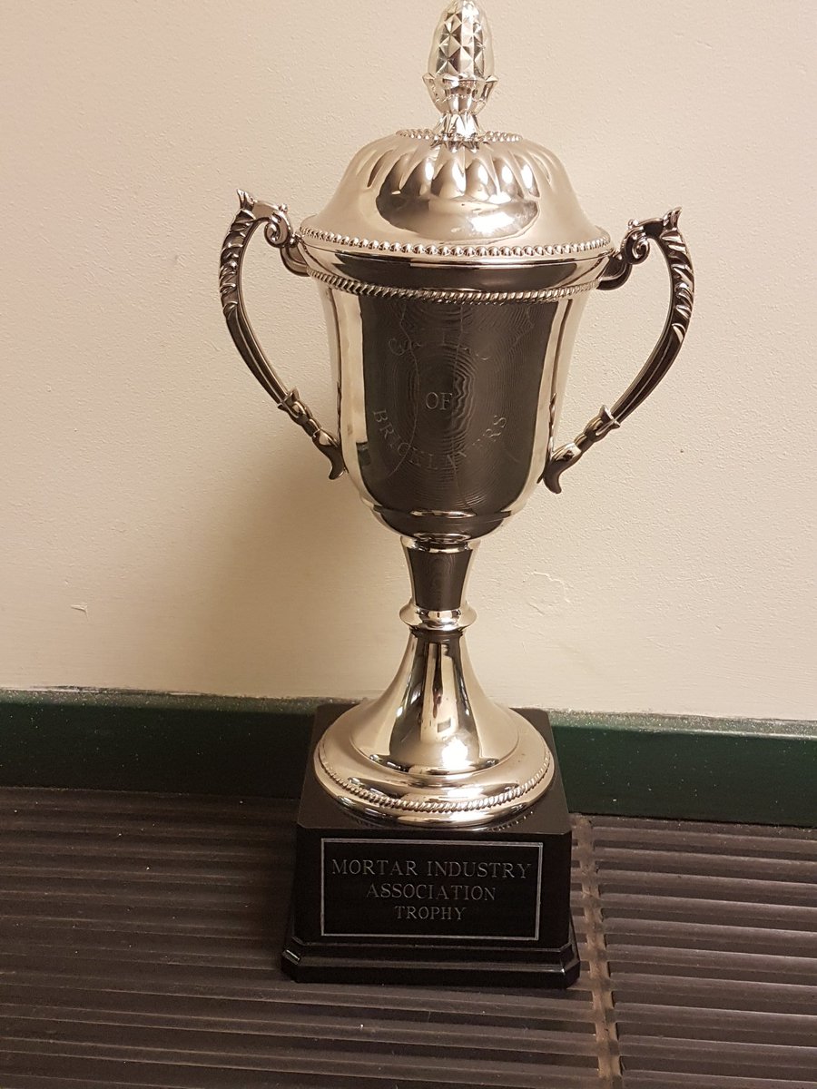 trowel63's tweet photo. Turn back Tuesday 2017. Tyler P, apprentice for Lee Marley brickwork, won the senior category at the Guild of Bricklayers National Final. @FEBrooklands @BritainBrickMBH #achievement #skills #winner #Brooklandsbrick https://t.co/IWxZyN35CV