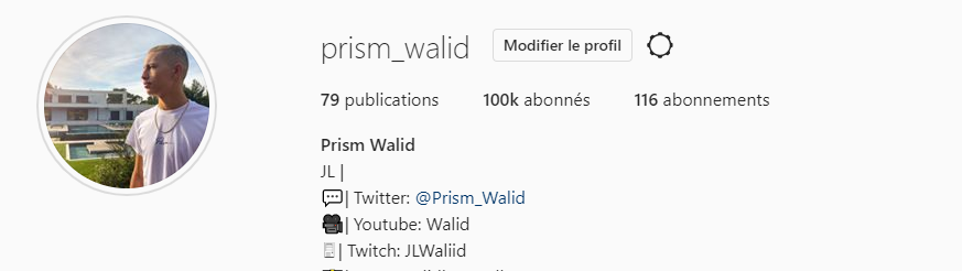 Walidbgtl's tweet photo. ON A PASSER LES 100K SUR INSTAAAA MERCI LES FREREEEES !!!!!!! https://t.co/8SZgFDUT9f