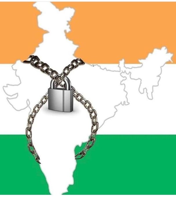 दोस्तों, हमें सिर्फ 21 दिन देश के लिए अपने-अपने घरों में रहना है।
ये 21 दिन अत्यंत महत्वपूर्ण हैं।
आने वाले वर्ष हमारे द्वारा आज उठाये गए कदमों पर निर्भर हैं। इस वैश्विक महामारी को हराने लिए हमें एकजुटता दिखानी होगी
#IndiaFightsCorona
#CurfewInIndia 
#StayAtHomeSaveLives