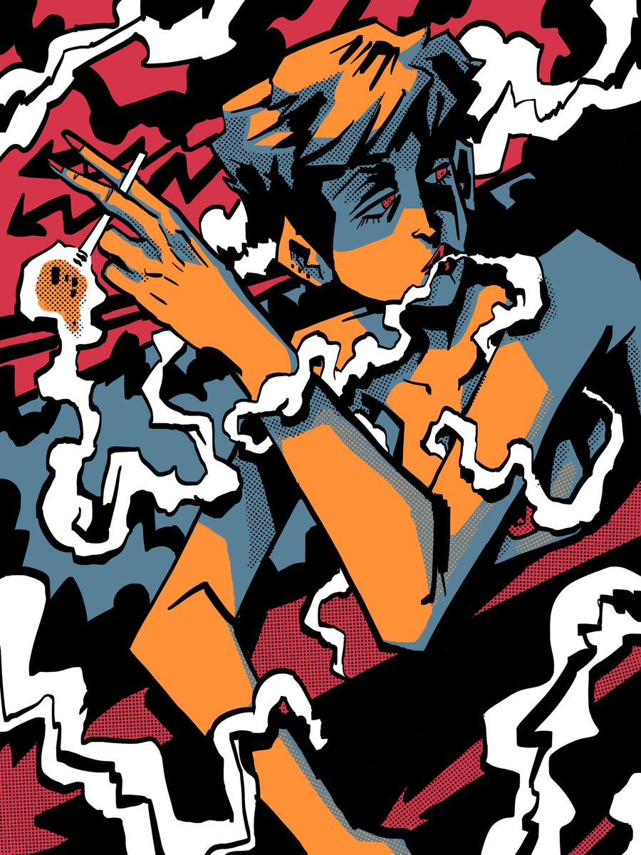 brzmcduck's tweet photo. Do you find it hard to breathe in here? I'm fine.
-
#art #illustration #illustrator #drawing #dailydrawing #digitalart #procreate #digitalpainting #smoke #smoking https://t.co/9fIk5a0lzU