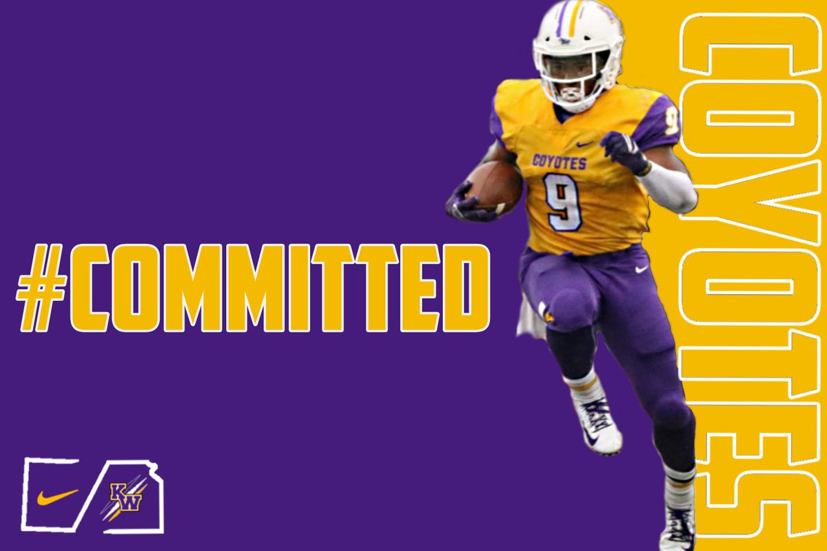 StormSlup_3's tweet photo. I would like to publicly announce my commitment to play football at Kansas Wesleyan University!🟣🟡 @Webb_KWU @HendricksonKWU Thank you for the opportunity! https://t.co/9krUDKmlS9