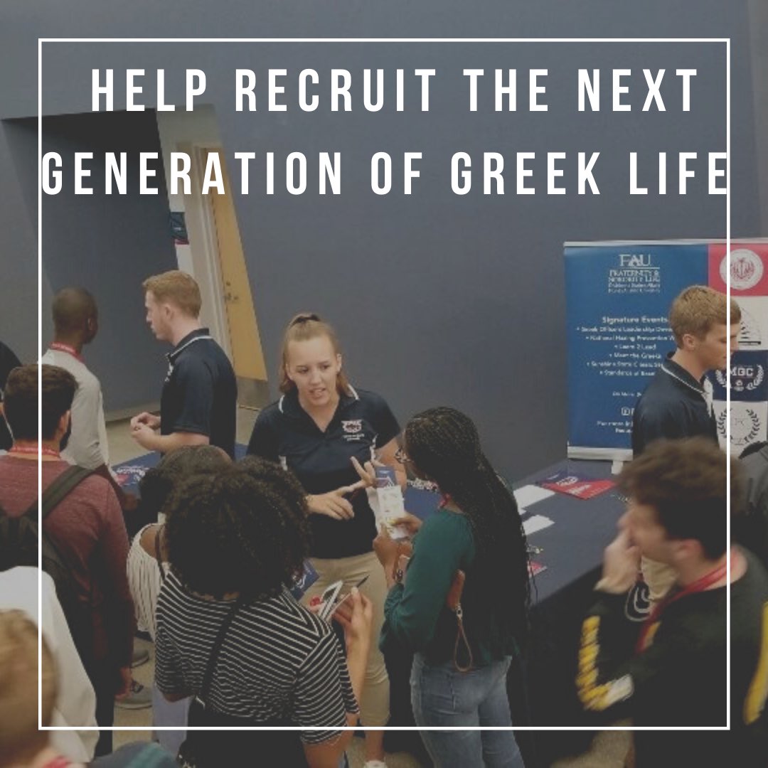 Hey #FAUFSLife Who’s ready to join our Summer 2020 ambassador team?! 🤩 
•
Are you going to be in the area this summer? APPLY to be on our team! Applications are under Quick Links on our website and close April 13!! ❤️💙 
•
#FAU <a href="/faupanhellenic/">FAU Panhellenic</a> <a href="/FAU_MGC/">FAU MGC</a> <a href="/FAUIFC/">IFC @ FAU</a> <a href="/FAU_NPHC/">FAU NPHC</a>