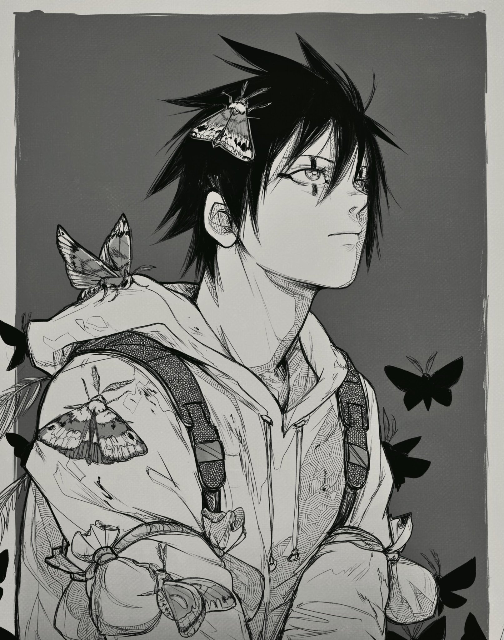 pic Dokuga Dorohedoro Moth moth boy dokuga dorohedoro