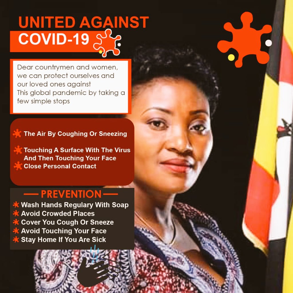 Let's try as much as possible to protect ourselves and those around us from #COVID19 by making use of common sense precautionary measures as provided by the <a href="/MinofHealthUG/">Ministry of Health- Uganda</a>. #STAYSAFEUG #StayHomeStaySafe Thank you.