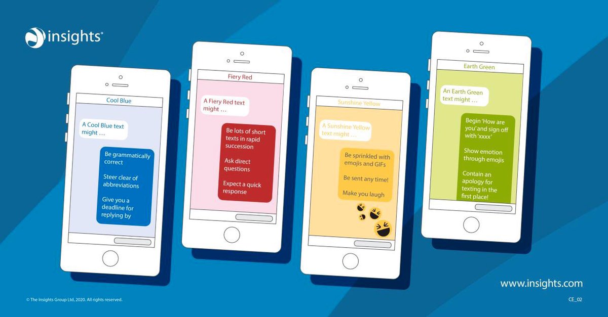 To keep virtual relationships healthy, remember that even texting style is based on preference, and adapt your style to connect with colleagues and friends (via <a href="/Insights/">Insights</a>)💙❤️💛💚