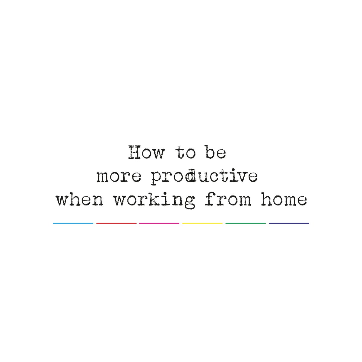 StageDigitalAdv's tweet image. Here is how to be more productive when working from home:
1⃣ Build habits.
2⃣ Get up and get dressed.
3⃣ Do not touch your emails or laptop whilst in bed.
4⃣ Let your family and friends know you’re working.
5⃣ Create a workspace.
#TakeNoteTuesday #StayAtHome