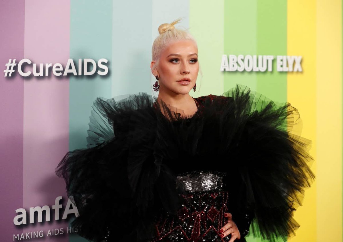 Christina Aguilera has attended multiple fundraisers like the amfAR Gala in Los Angeles 2019 where she’s performed to help raise money for HIV/AIDS.