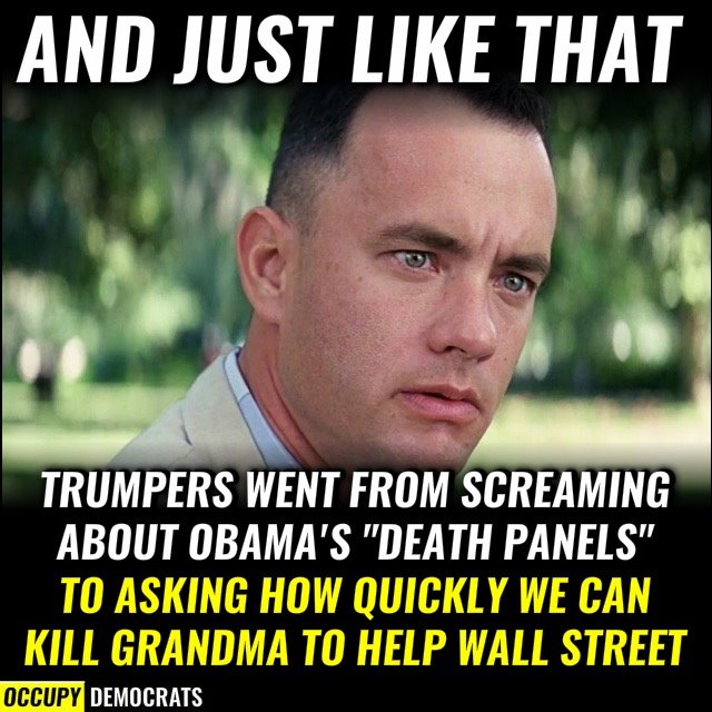 AldoFRodriguez's tweet photo. @Politics_PR The Pro-Life @GOP in full hypocrisy, folks.
#MoneyIsTheirGod
(Sorry, but we're #NotDying4WallStreet!) https://t.co/iMFHVDIB4b