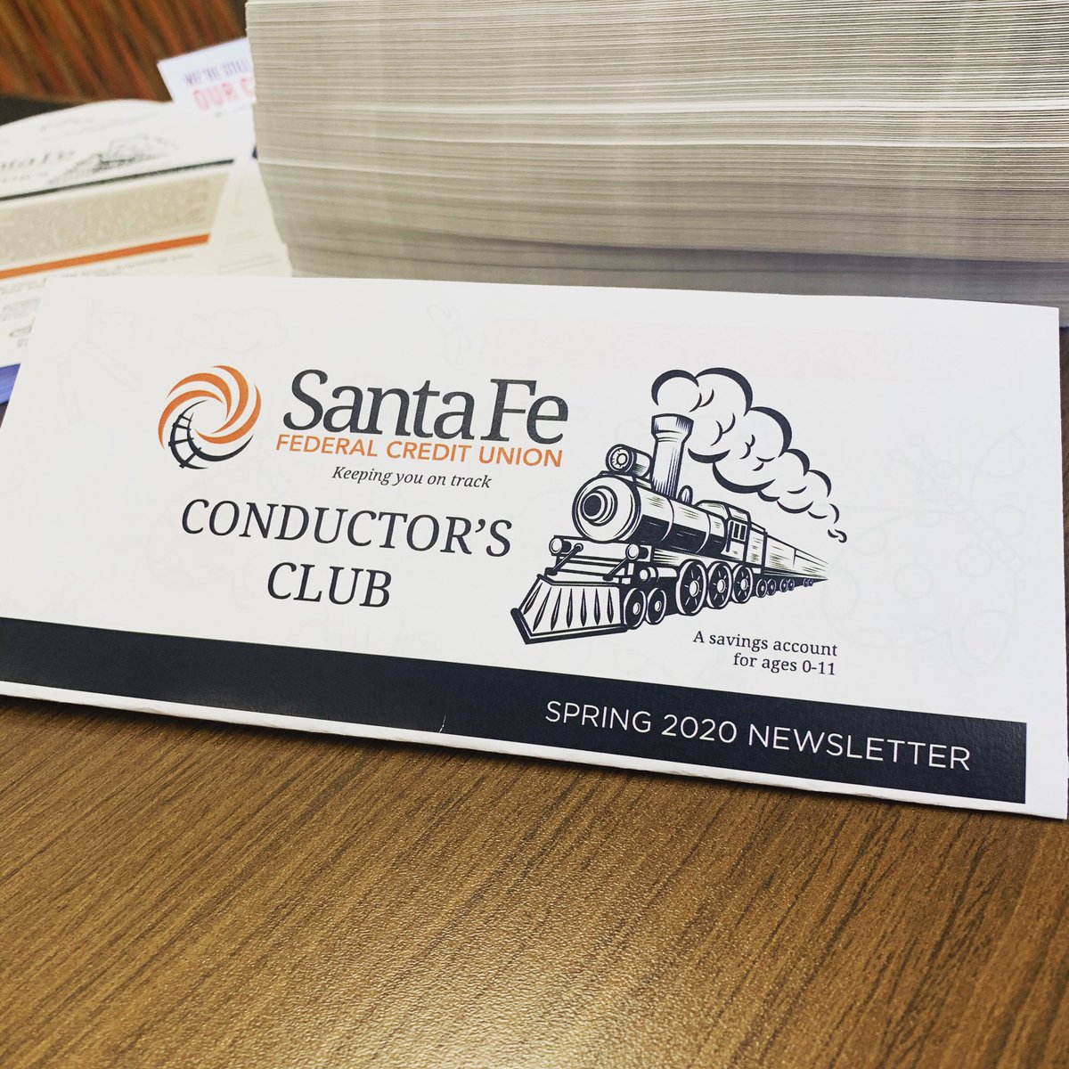 Look forward to our Conductor’s Club newsletter hitting mailboxes in the next week for our young members! We have included a special “FUNsheet” to give kids some activities to do while at home!