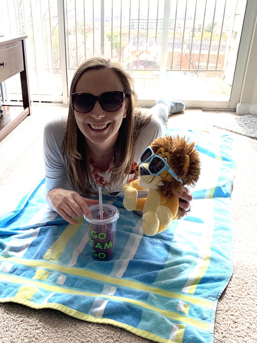 Enjoying beach day! Loving the sunshine that is back! ⁦<a href="/GuilfordEle/">Guilford Elementary School</a>⁩ #gatorsdeserveit20