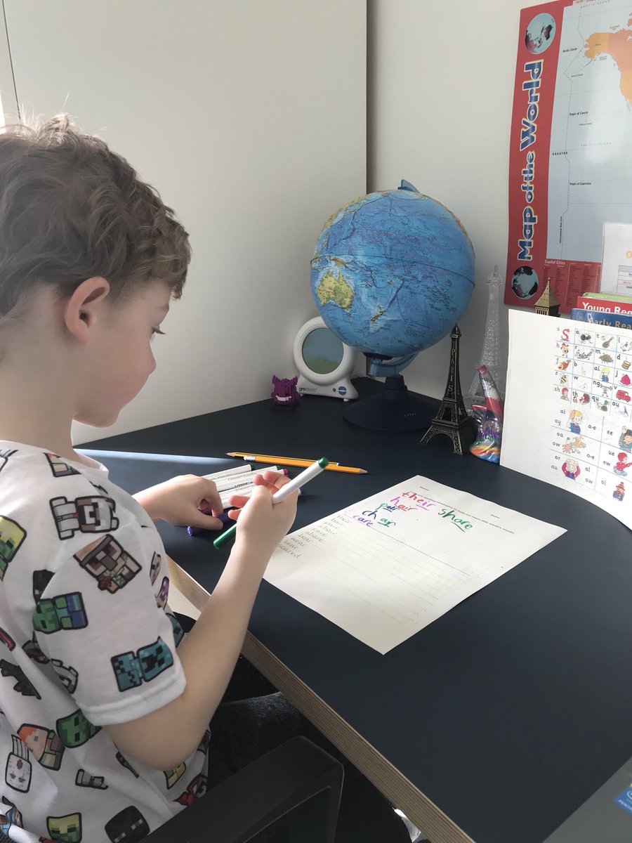 TerriLovesCake's tweet photo. @brookdale_ps home learning is going well! Keeping our fingers crossed that the nice weather continues. Missing friends and staff. https://t.co/Qs5CYGzRN1