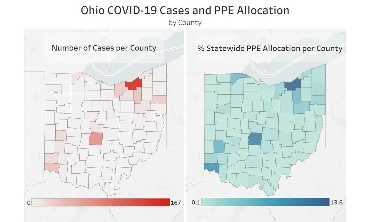 GovMikeDeWine's tweet photo. All #PPE has been put out into the field. There is a limited supply, that is the truth. We've placed it where it is needed. We are working to determine how to extend use of #PPE https://t.co/7AHkxBAbSq