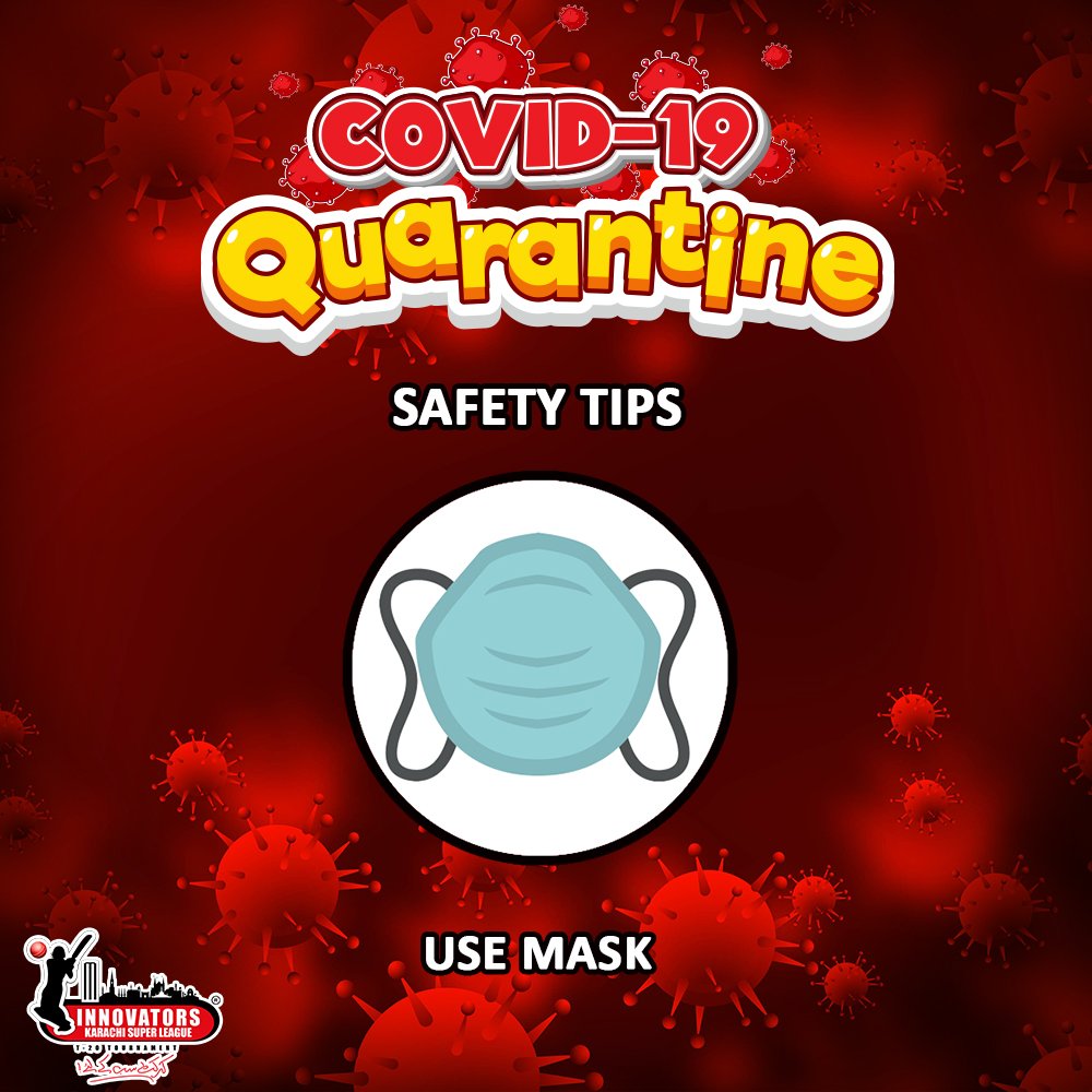 InnovatorsKSL's tweet photo. You can protect yourself and help prevent spreading the virus to others.

#Coronavirus #COVID19 #CoronavirusPandemic #ProtectYourself #StaySafe #iksl #Innovators #Karachi #Super #League #Cricket #Subh #Kay #Liyeah #covid19 #staysafe

Website: https://t.co/QgXeg04ggF https://t.co/pyVu9kZaeS