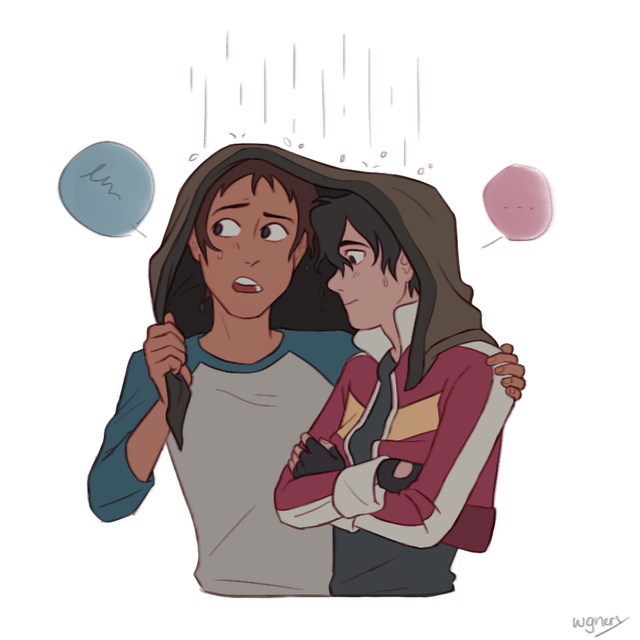 caboosery's tweet photo. to all those s1 fics that were like “lance and keith are stuck somewhere together”............ thanks #klance https://t.co/2mtu5JzF0C
