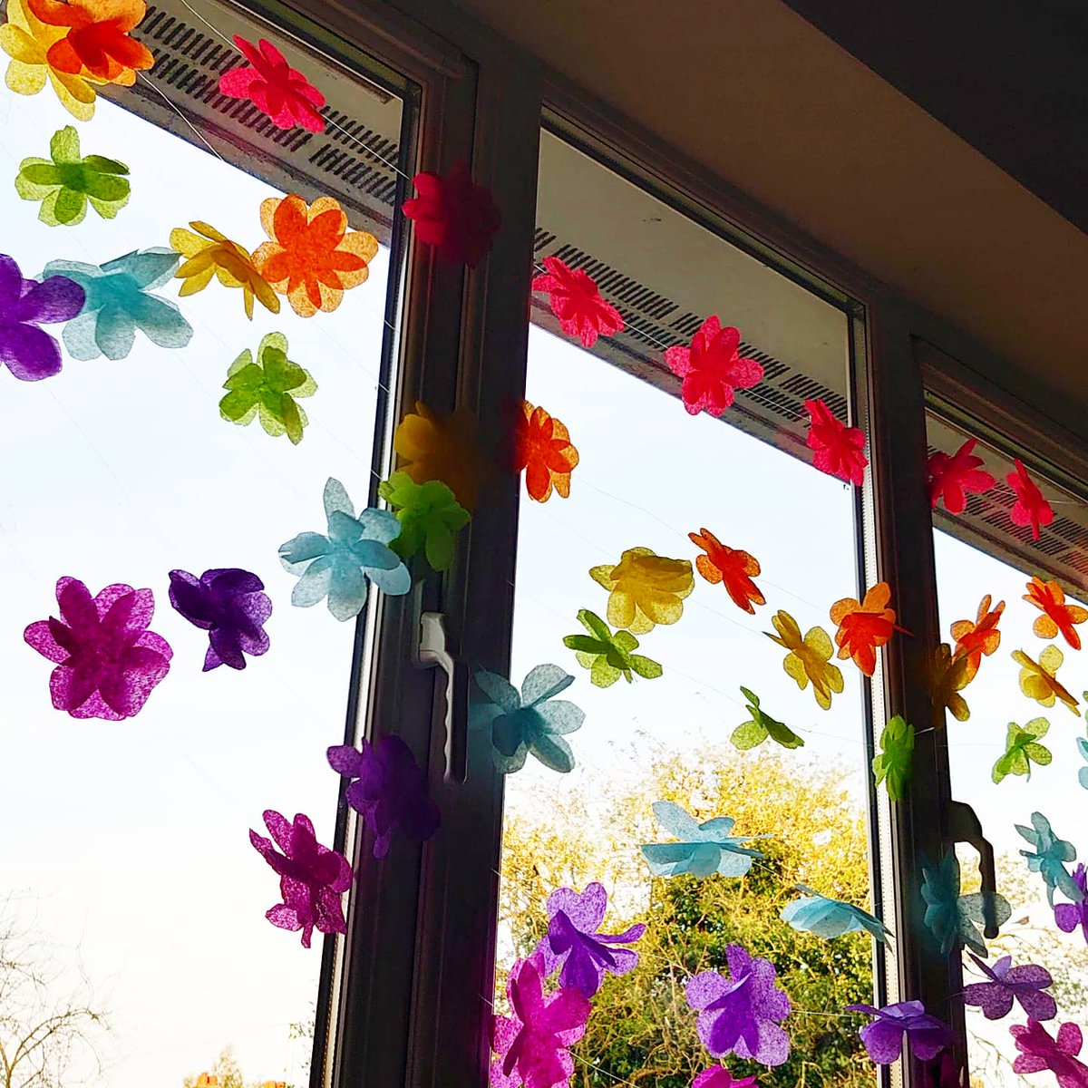 RaanazShahid's tweet photo. Making a flower window rainbow!
#rainbow #window #windowrainbow #flowers #fower #flowerstyles #flowerstyles #flowerrainbow #corona #virus #lockdown #kidsactivities #colours #goodvibes #positivevibes #vibrant #vibrantcolors #littleartist #mylittleartist #creativespace #creatives https://t.co/3jqC53g71v