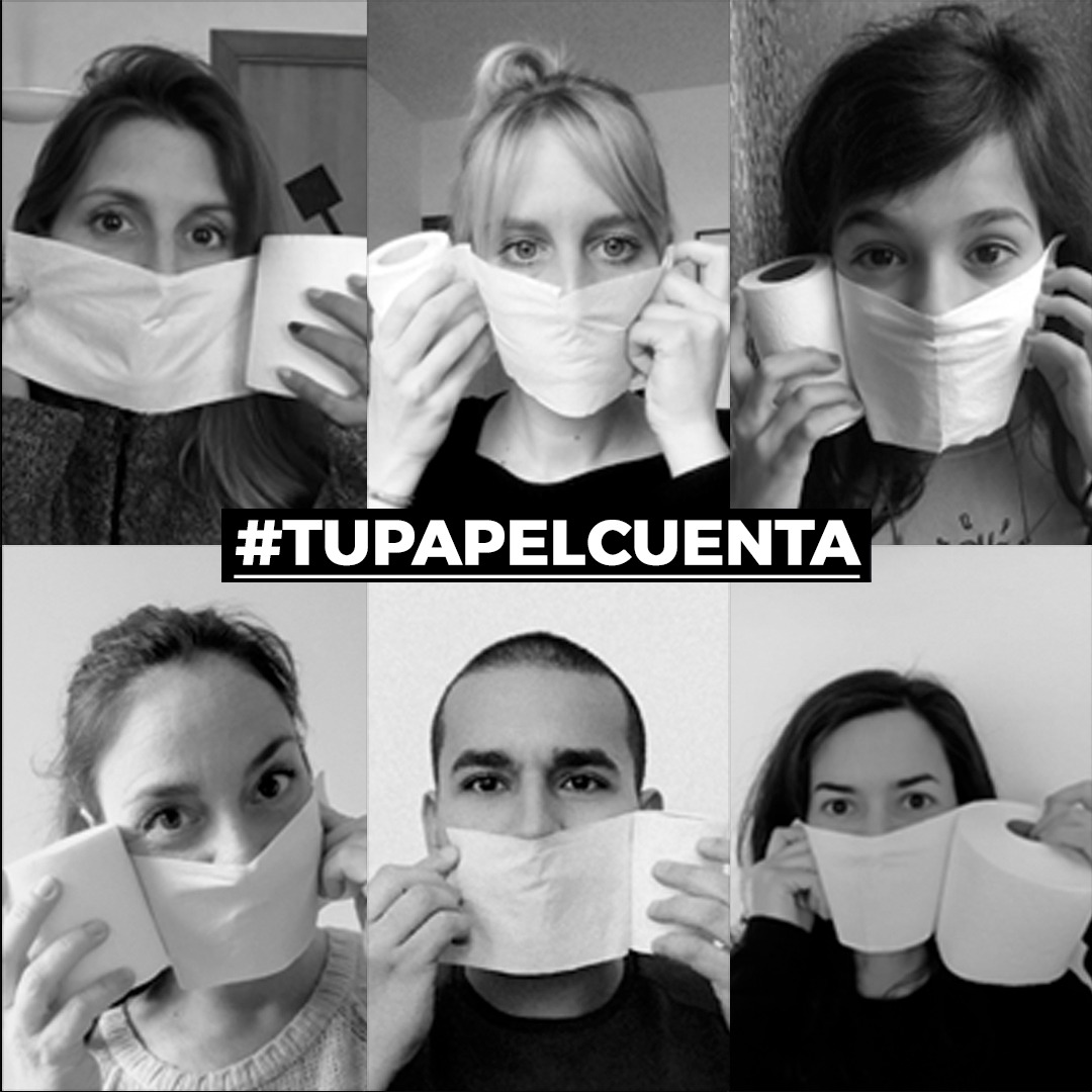 tupapelcuenta's tweet image. El doble capa no salva el culo de nuestros sanitarios. Pedimos a las marcas de papel WC y grandes superficies que donen parte de sus beneficios a la compra de material sanitario. RT para salvarles el culo #tupapelcuenta #coronavirus #mascarillas #yomequedoencasa