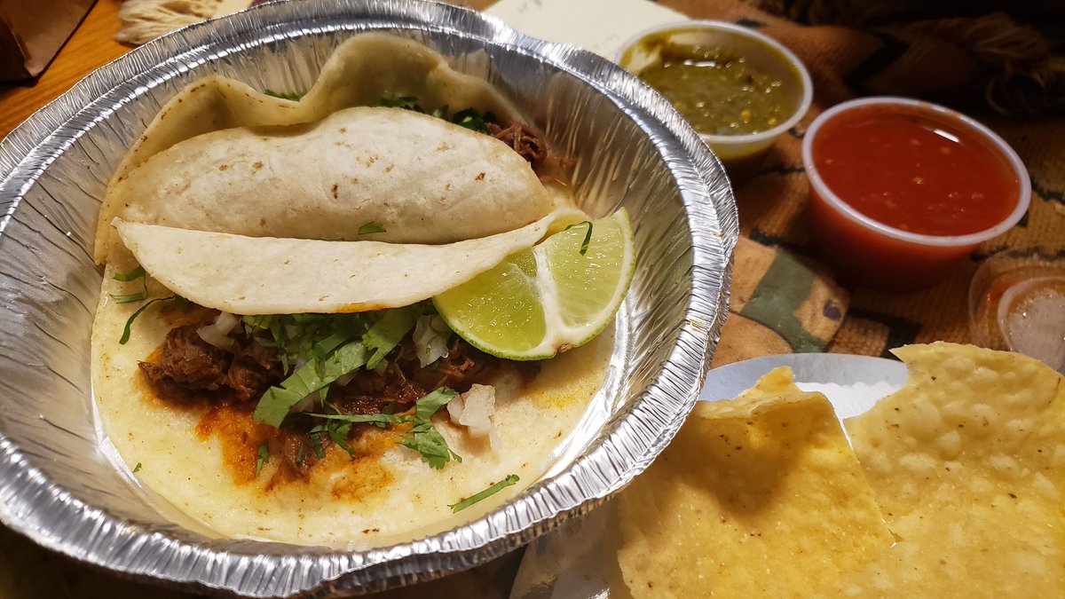 WLittlePitcherP's tweet photo. It's safe to order #barbacoa tacos this Tuesday from #Sabrosura - and get some #puerco asado with #congris for dinner. Support local restaurants while we can!
@Local24Chelsea @ilovememphis @choose901 @ExploringMemph1 https://t.co/WNq7SB6qsG