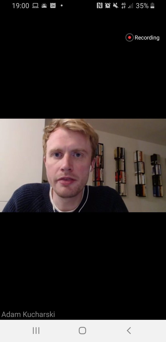 joanna_isms's tweet photo. Going digital for #Nestatalksto with man of the moment @AdamJKucharski

#COVID2019uk #covid19UK #CoronaCrisisuk #cornoravirusuk #coronavirus #COVID19 #COVIDー19 #StayHome #livestreaming #onlineevent https://t.co/noEXDT2hdS