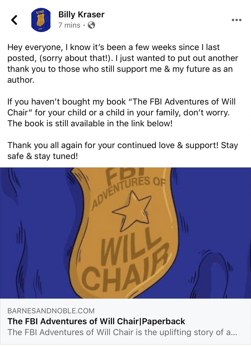 Billy Kraser tweet media