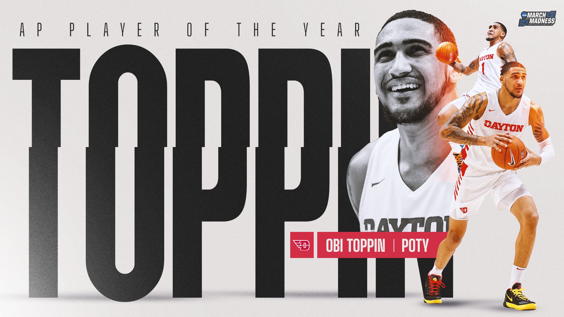 Dayton's Obi Toppin -- AP player of year -- heading to NBA