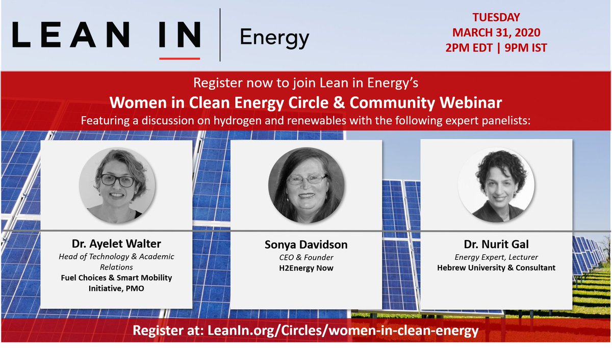 leaninenergy's tweet photo. Things are slowing down for some, and for others, they're accelerating. When it comes to #cleanenergy, we can't afford to lose a second. Join our panel of experts on March 31 for a free Lean in Energy webinar. Register here: https://t.co/CAM8PwvPK6 https://t.co/3cK5a7bGo7