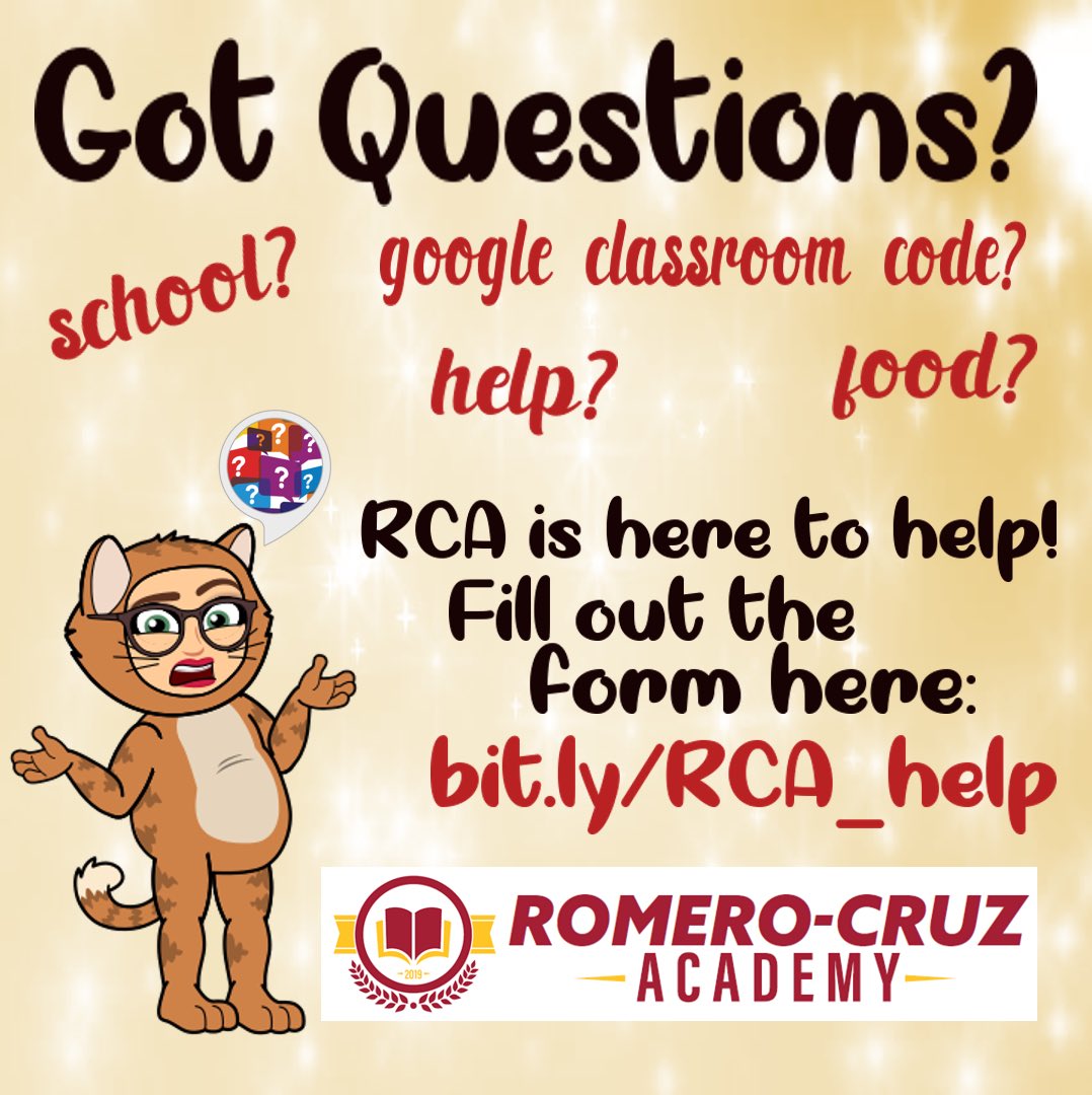 RCA Staff is here to help answer your questions. Reach out to us through this google form, and someone from RCA will reach out to you via phone or email. Stay Safe and healthy!