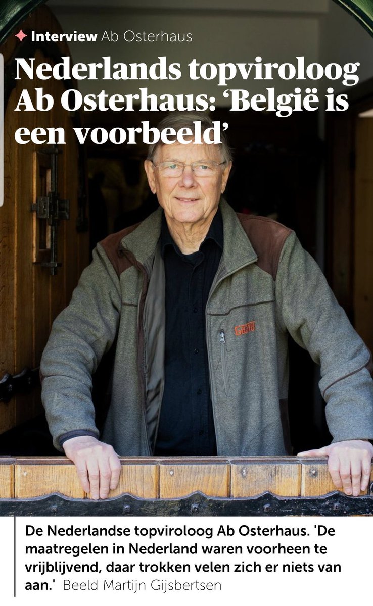 vanranstmarc's tweet image. Als de beste viroloog ter wereld dit zegt, ben ik heel content!