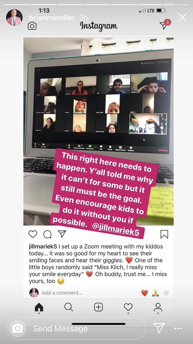 MissKlich's tweet photo. When you make @BrianMendler ‘s insta feed!! ❤️ https://t.co/VjU9WRJzzJ
