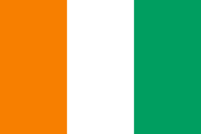 Cote d'Ivoire. 4/10. A disappointing effort from a country that offers so much potential. Adopted in 1959. Orange symbolises the rich earth of the nation. White stands for peace and green stands for hope, for the nation, the people and for everybody.