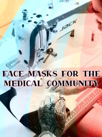 FIDM's tweet photo. Watch FIDM Alumna, @CANDICECUOCO do a tutorial showcasing how to make face masks to help aid in the shortage within the medical community! According to the CDC, homemade masks are acceptable as a last resort—which is what things have come to now: https://t.co/UCc3VuDwcL https://t.co/ZWz4JasvAW