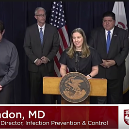 1019kingfm's tweet photo. This is the best explanation about why social distancing, or staying home, is the best defense we have right now to slow the spread of #COVID19 - WATCH: https://t.co/bWdhegQJgR

#DrEmilyLandon #UniversityofChicagoMedicine https://t.co/kRMxPNZY4U