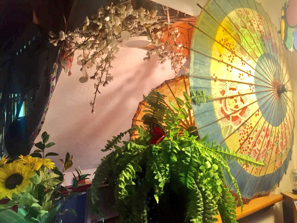 OConnorColette's tweet photo. Built a bit of cherry blossom springtime in my home. Sharing. Welcome to my corner. #Quarantine #EvolutionTime https://t.co/vk4sA0c75n