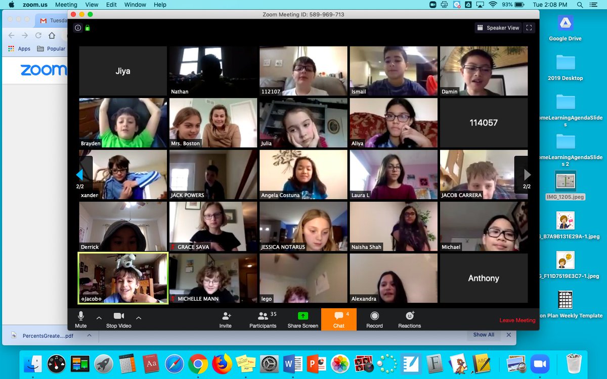 MagnetClass's tweet image. So happy to connect with this energetic group of learners. We shared how we are keeping busy and how our lessons are going. Thank you @zoom_us for helping us connect!
@RoyDeShane93 @CCSD93 #AllInThisTogether #remotelearning